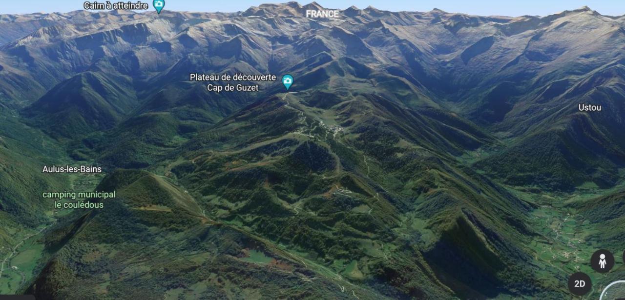 Pleine Nature Pied Pistes Piscine Chauffee Ustou